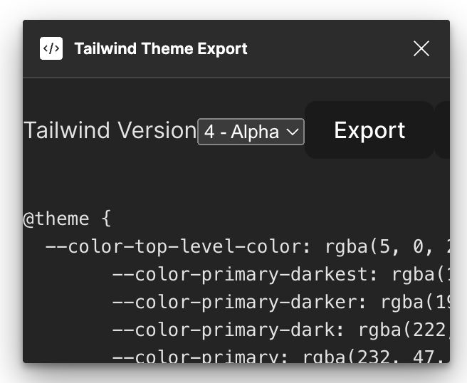 Creating a Figma Plugin for Tailwind 4