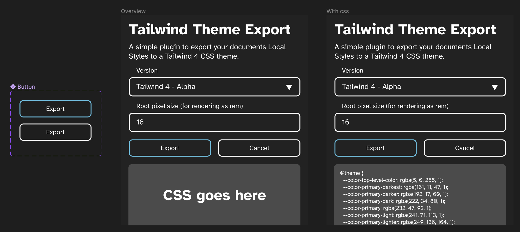 Creating a Figma Plugin for Tailwind 4